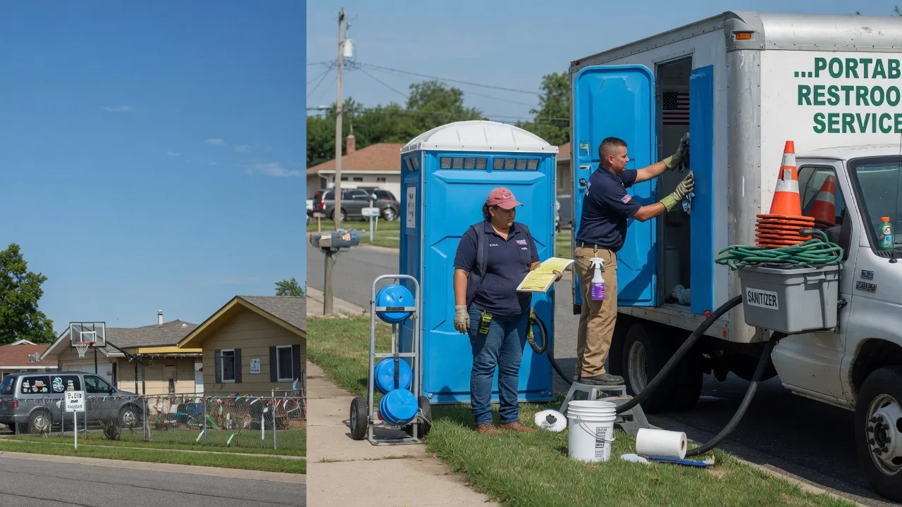 Portable Toilet Rental in Ashland, IL near me